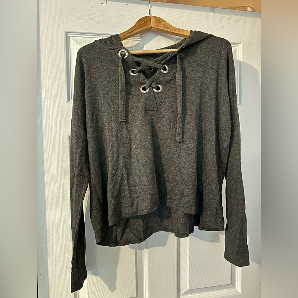 Beyond Yoga over tied pullover hoodie